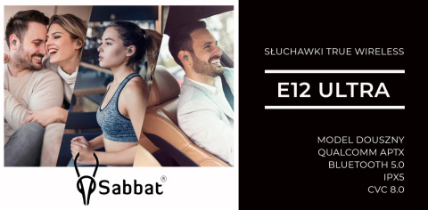 Sabbat E12 Ultra (Sahara) słuchawki bezprzewodowe Sabbat E12 Ultra (Sahara) słuchawki bezprzewodowe